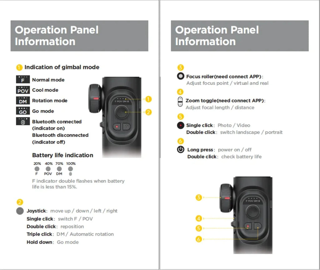 Smart XE Phone Gimbal Stabilizer 3-Axis Foldable Handheld Gimbal With Focus Wheel Video Shooting Stabilizer For iOS Android