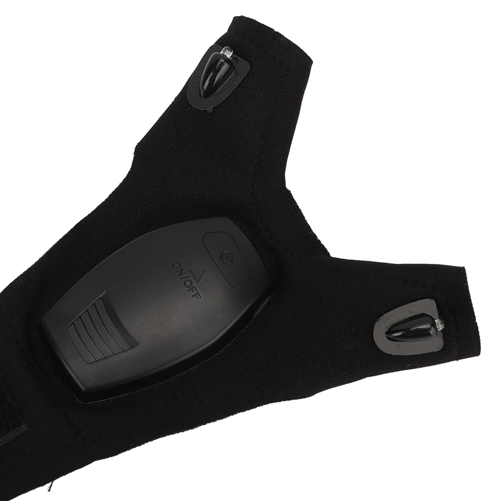 ZK30 Flashlight Gloves Rechargeable Breathable Fingerless Hands Free LED Light Gloves for Fishing Cycling 1 Pair Box Type