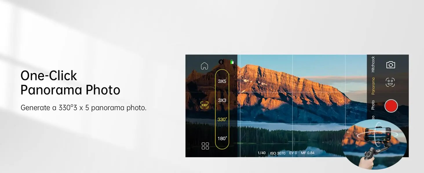 Smart XE Phone Gimbal Stabilizer 3-Axis Foldable Handheld Gimbal With Focus Wheel Video Shooting Stabilizer For iOS Android